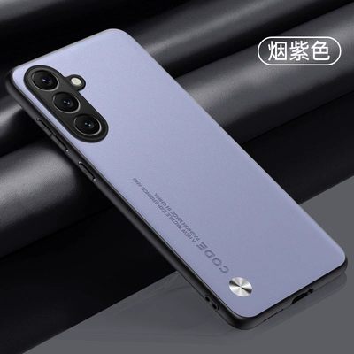 适用三星m16手机壳galaxym16简约素皮galaxy全包边5g保护套SM一M166P超薄m165g硅胶皮革case皮纹Samsung男女