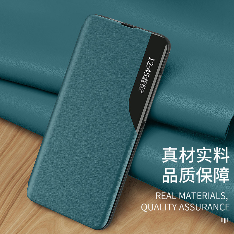 三星s9手机壳galaxy s9 翻盖式智能侧视窗皮套盖乐世s9十前后全包sm-g