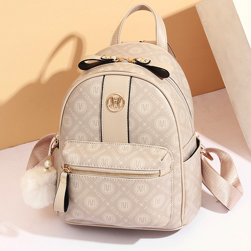 时尚高级感女士超火双肩包