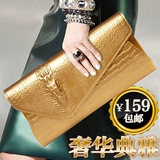 Длинная кожаная модная универсальная сумка с петлей на руку, сумка через плечо, маленькая сумка клатч, цепь, коллекция 2023, яркий броский стиль