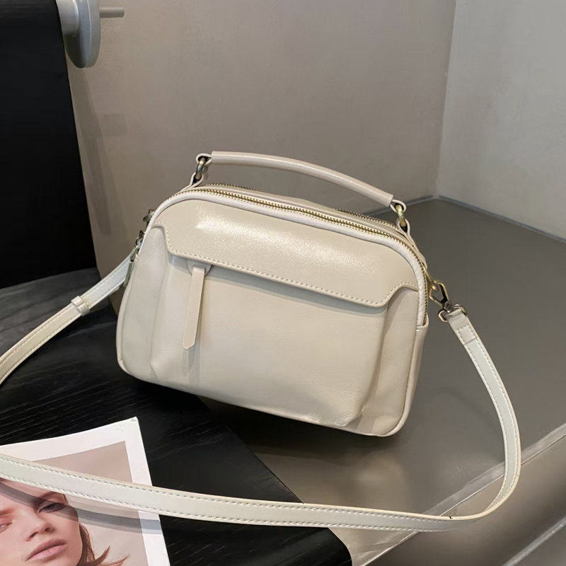 2026春季新款真皮多隔层大容量休闲包纯牛皮斜挎手提小方包女气质,箱包皮具/热销女包/男包,小方包,淘宝优惠券,粉丝福利购,淘宝优惠卷