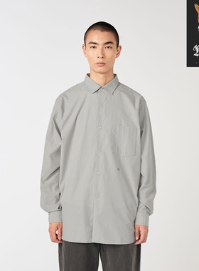 NANAMICA Regular Collar Wind Shirt 常规领宽松廓形衬衫