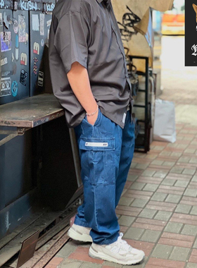 WTAPS MILT2301 / TROUSERS / COTTON. DENIM 口袋牛仔休闲裤25SS