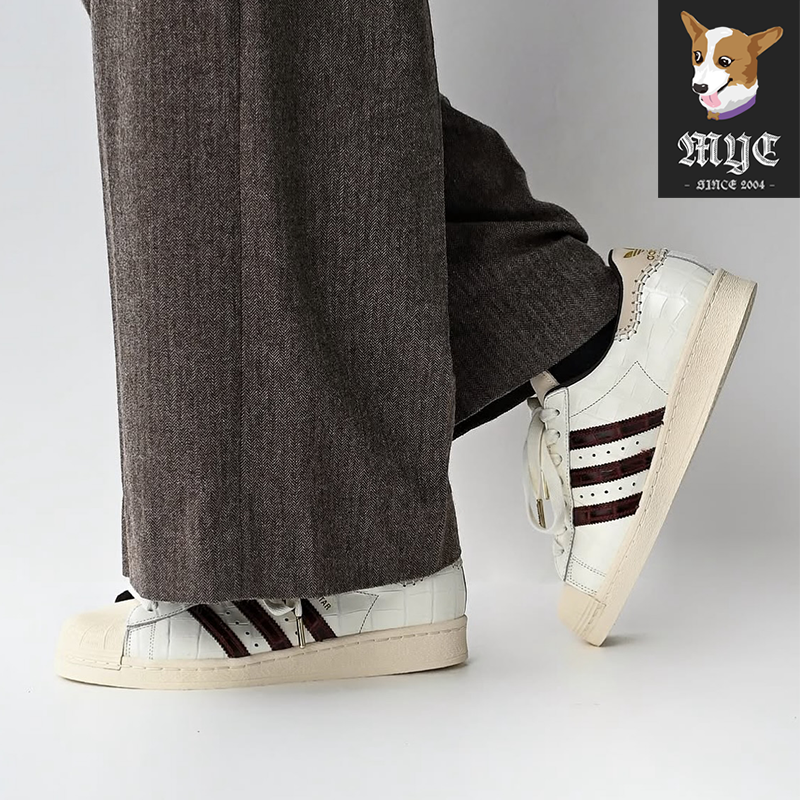 阿迪达斯Adidas x Wales Bonner Superstar 联名舒适板鞋 KH8797