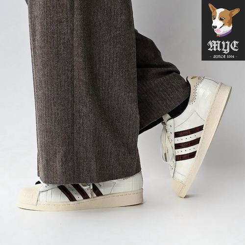 阿迪达斯Adidas x Wales Bonner Superstar 联名舒适板鞋 KH8797