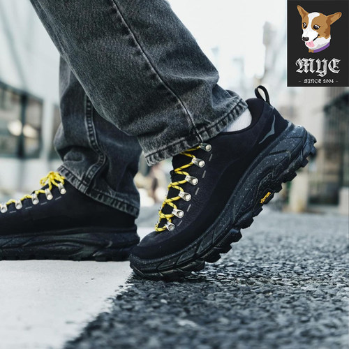 HOKA ONE ONE TOR SUMMIT 系列户外皮革拼接耐磨徒步登山休闲鞋