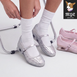 Nike Shox Z Calistra千禧风舒适缓震女子芭蕾玛丽珍休闲鞋IR5510