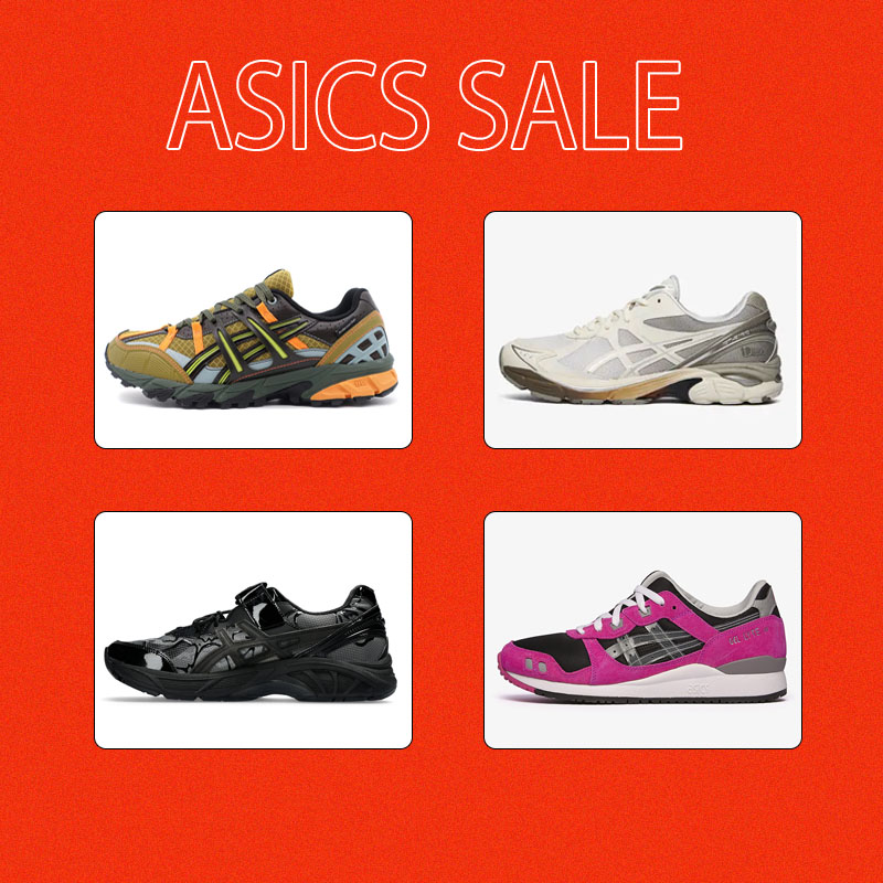 Asics/亚瑟士系带男女休闲运动鞋