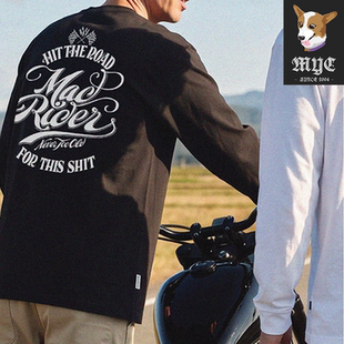 MADNESS MADRIDER MR-01 PRINT LS TEE 纯色印花长袖T恤 26AW