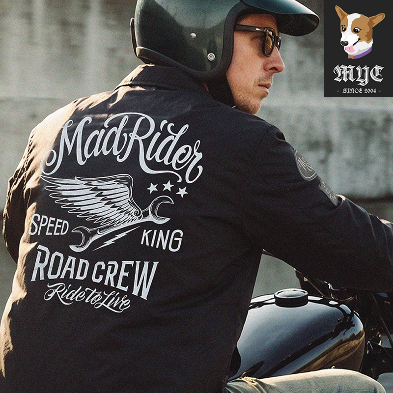 MADNESS MADRIDER THE ROAD CREW COACH JACKET 飞行教练夹克26AW