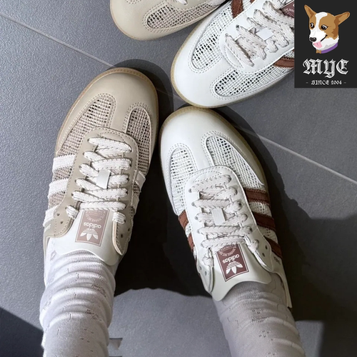 Adidas阿迪达斯SAMBA Mule 经典三叶草T头包头一脚蹬拖鞋 HP5050