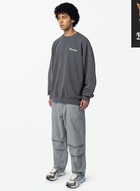 MADNESS VERSATILE FADED CREW SWEATER 圆领混纺抓绒卫衣 25AW