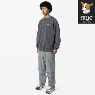 VERSATILE 圆领混纺抓绒卫衣 FADED SWEATER 25AW CREW MADNESS