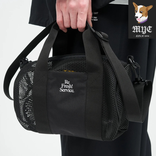 FRESH SERVICE MESH SHOULDER BAG网眼单肩可斜跨手提收纳包 26SS