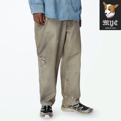 MADNESS RUSTIC DIRTY CHINO 做旧泼墨水洗脏脏裤休闲长裤 26SS