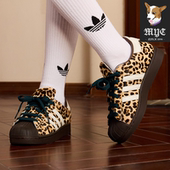 阿迪达斯Adidas 上海城市限定贝壳头低帮休闲运动鞋 SUPERSTAR