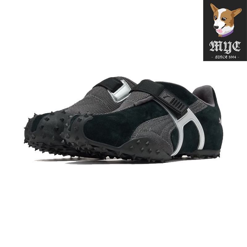 彪马PUMA RPT-2 黑色网布拼接低帮魔术贴耐磨厚底休闲鞋