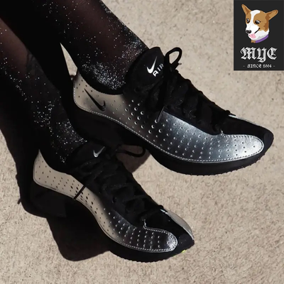 耐克NIKE AIR SUPERFLY 舒适百搭男女银色低帮休闲跑步鞋 IB5824