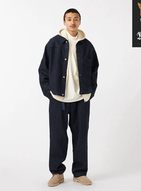 现货 NANAMICA Selvage Denim Pants 复古宽松水洗直筒牛仔裤25AW