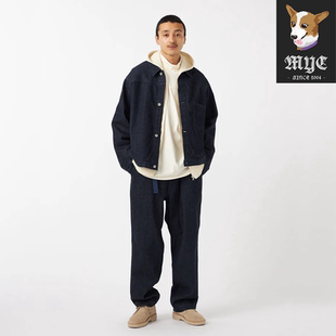 现货 NANAMICA Selvage Denim Pants 复古宽松水洗直筒牛仔裤25AW