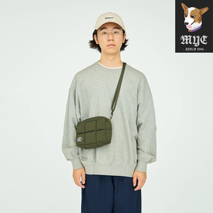 SERVICE 绗缝立方体包尼龙斜挎包 QUILTED BAG 25AW CUBE FRESH