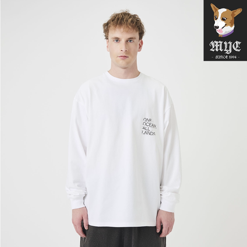 NANAMICA OOAL Graphic Long Sleeve Tee圆领宽松长袖印花T恤26AW图片