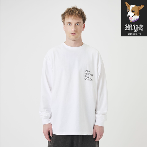 NANAMICA OOAL Graphic Long Sleeve Tee圆领宽松长袖印花T恤26AW