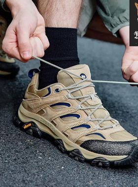 迈乐MERRELL MOAB 3 x KHAKIS 联名款户外耐磨越野攀登徒步运动鞋