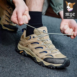 迈乐MERRELL MOAB 3 x KHAKIS 联名款户外耐磨越野攀登徒步运动鞋
