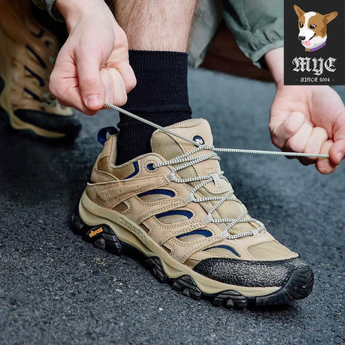 迈乐MERRELL MOAB 3 x KHAKIS 联名款户外耐磨越野攀登徒步运动鞋