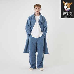 NANAMICA Indigo Weather Deck Pants宽松直筒休闲抽绳牛仔裤26SS