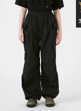 现货 NANAMICA Cargo Deck Pants 涤纶防水纯色直筒工装裤 25AW