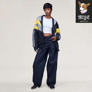 Dead Brain 联名条纹夹克休闲长裤 短裤 FW25 阿迪达斯adidas T恤