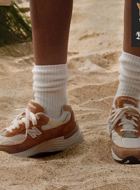 New Balance NB992 美产舒适耐磨防滑男女低帮休闲跑步鞋U992GY