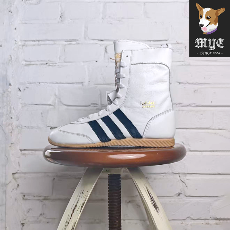 阿迪达斯Adidas JAPAN WRESTLING BOOTS舒适高帮系带休闲鞋JQ9675