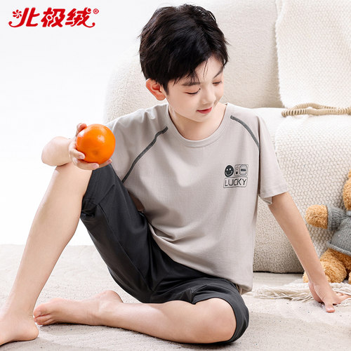 男童家居服睡衣套装夏季