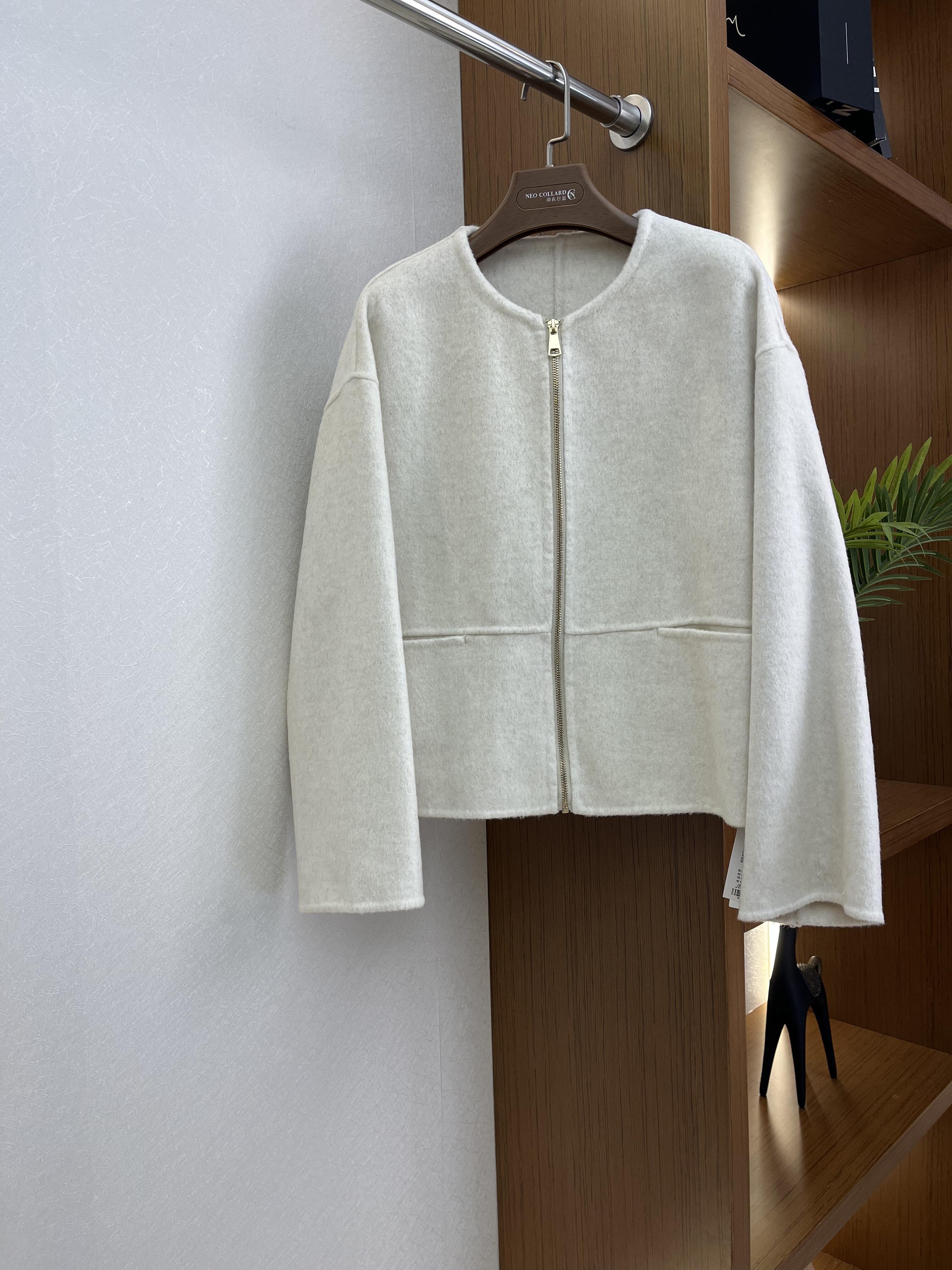 羽衣甘蓝秋冬季款正品毛呢外套