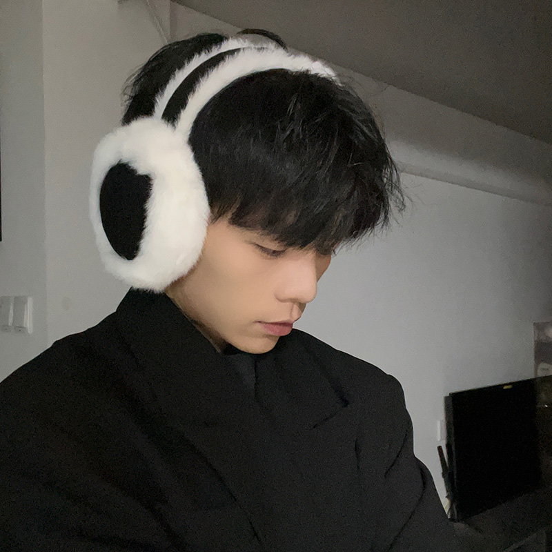 韩版保暖百搭耳罩耳暖耳扣加绒