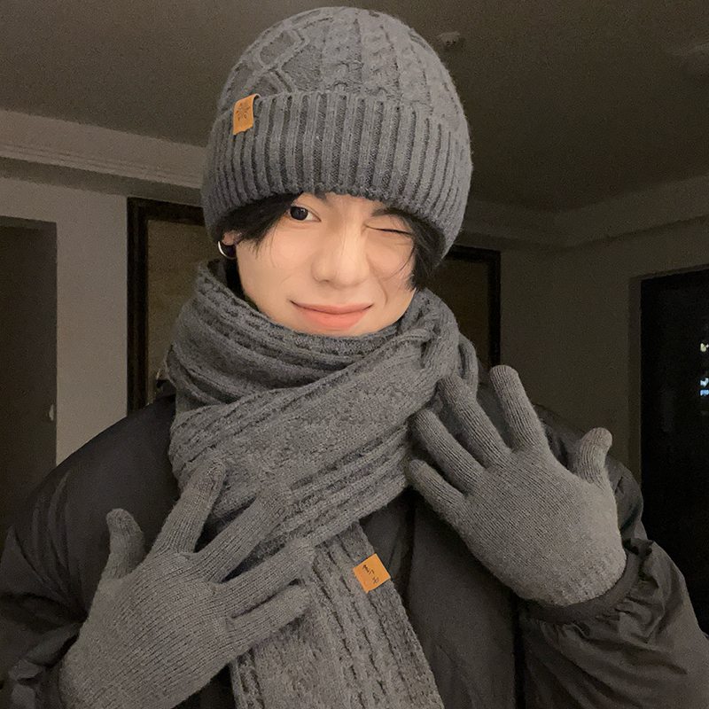 2025新款韩系潮百搭针织毛线帽