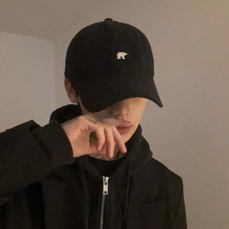 大头围棒球帽男春夏休闲百搭韩版大码显脸小宽弯檐鸭舌帽子男新潮