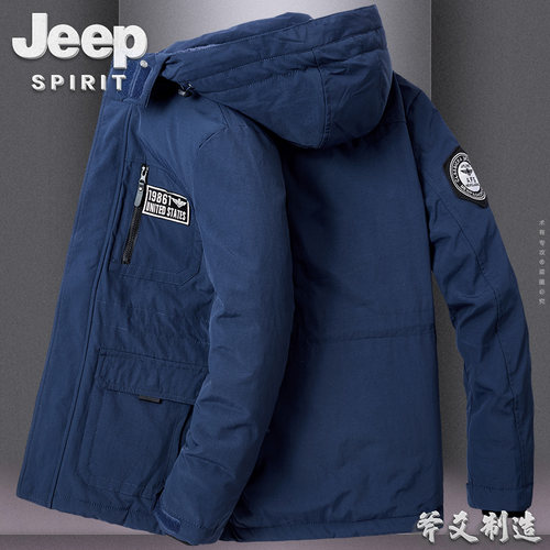 JEEP男加厚棉衣冬季棉衣户外冬季