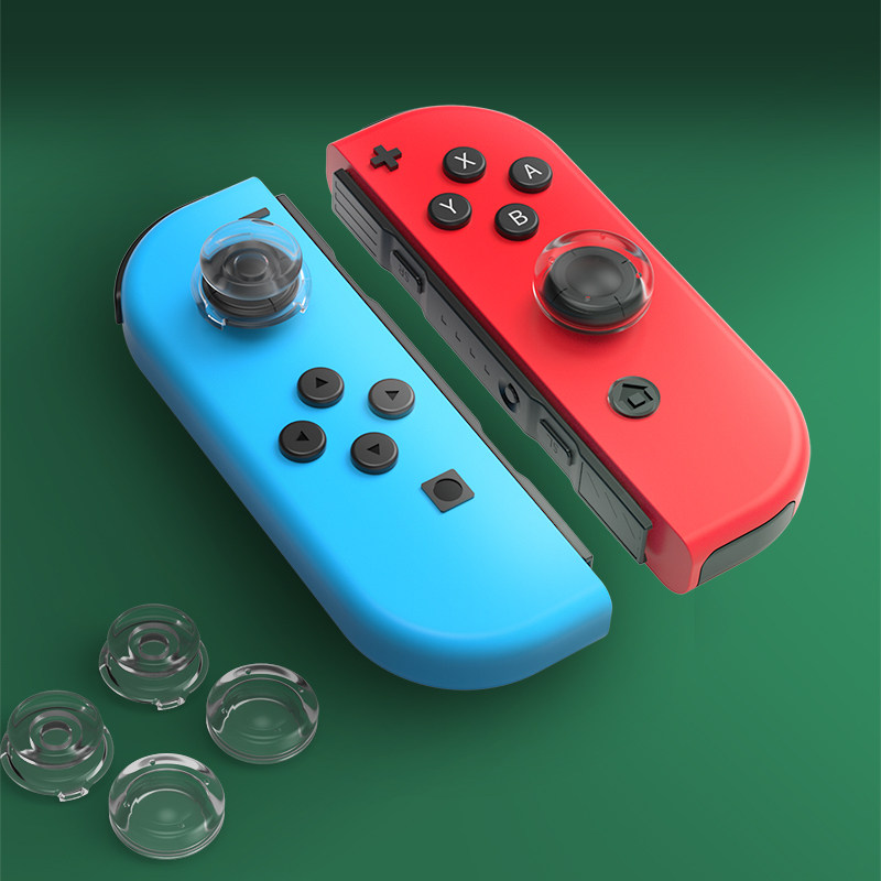 switch手柄液态硅胶摇杆帽键帽图片