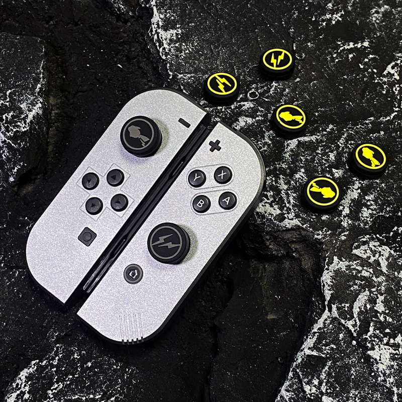 任天堂joycon摇杆帽皮卡丘闪电