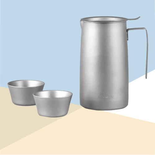 钛质泡茶器 茶杯