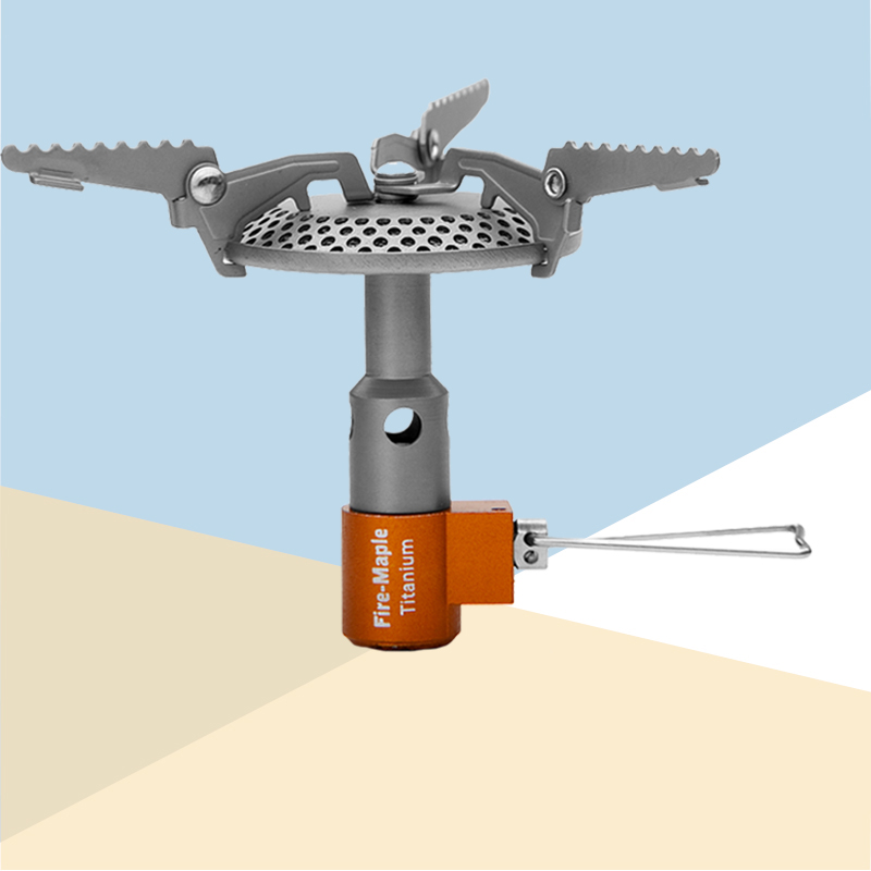 火枫116T钛炉户外也炊具防风便携轻量化一体式气炉轻量钛合金炉头