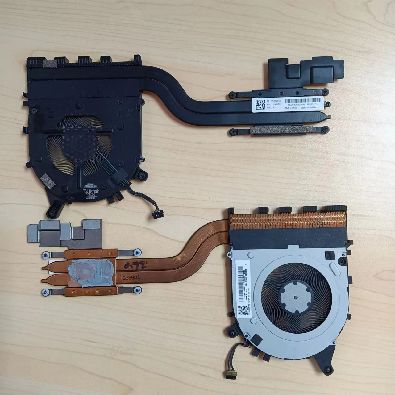 Thinkpad笔记本散热器风扇总成