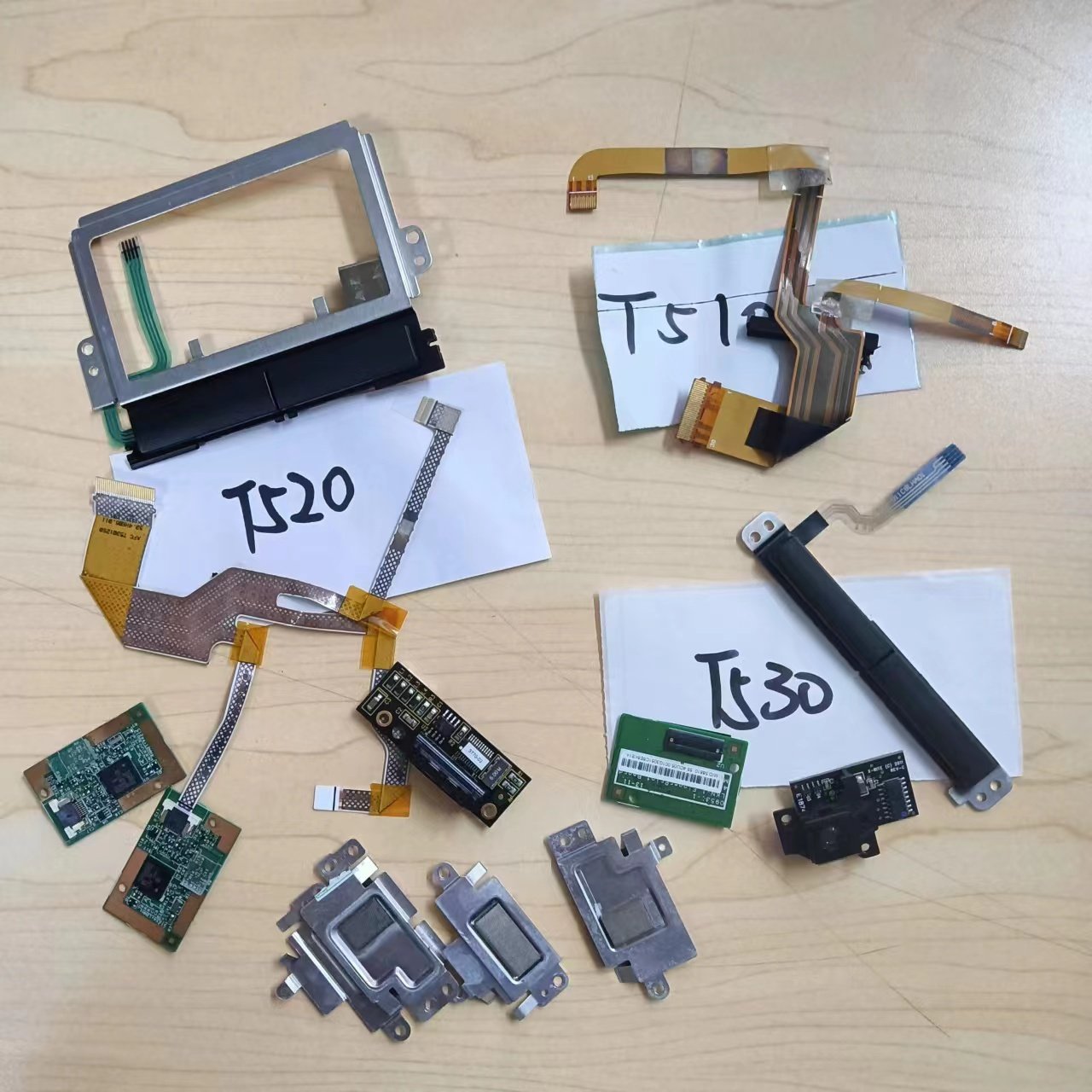 适用T510 W510 T520 W520 T530 W530触摸板指纹线左右键校色指纹