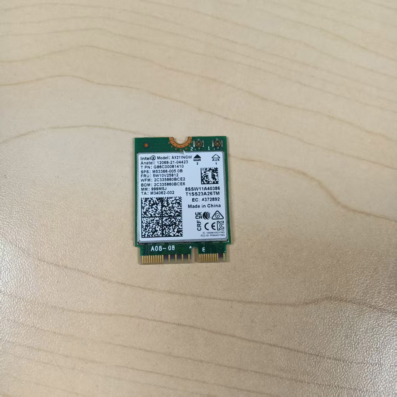 ThinkPad E14 Gen7 8 E16 Gen3 4 AX211NGW 无线网卡5W10V25812图片