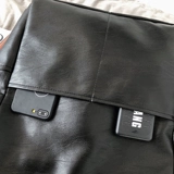 Трендовая вместительная и большая сумка через плечо, очень большая сумка на одно плечо, в корейском стиле, из натуральной кожи