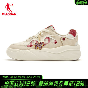 商场同款乔丹官方旗舰店新年女板鞋马年本命年红色鞋子休闲运动鞋